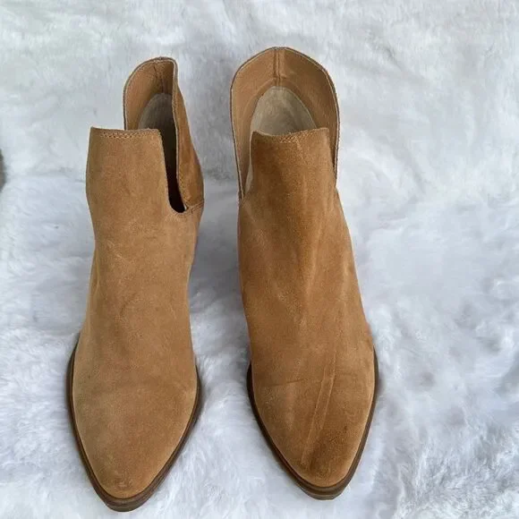 Steven By Steve Madden Camel Ankle Booties - Picture 10 of 12